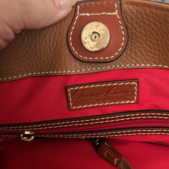 NEW Dooney & Bourke Tammy in Desert Pebbled Leather Tote Bag Large Shoulder - Picture 4 of 13